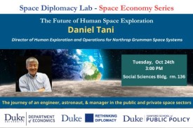 Flyer for Dan Tani lecture Oct 24 3pm